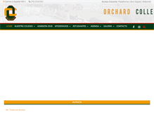 Tablet Screenshot of orchardcollege.cl